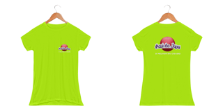 Nome do produto Camiseta Dry Uv Letra Branca Fem - Açaí do Japa