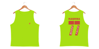 Nome do produto Regata - Maquina