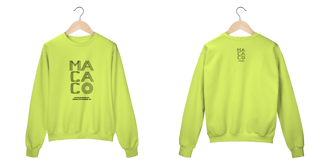 Nome do produto Moletom Fechado Macaco Preto