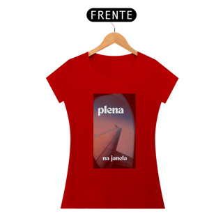 Nome do produto Camiseta Fem - Plena na Janela