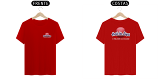 Nome do produto Camiseta Algodão Letra Branca - Açaí do Japa