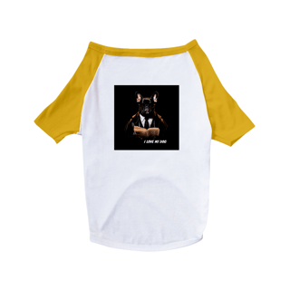 Nome do produto Bulldog Francês Advogado - Camisa Pet Dog - Coleção Tal Pais - Tal Patas