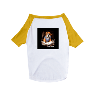 Nome do produto Bulldog Inglês Arquiteto - Camisa Pet Dog - Coleção Tal Pais - Tal Patas