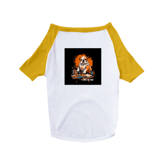 Nome do produto Bulldog Inglês Arquiteto - Camisa Pet Dog - Coleção Tal Pais - Tal Patas
