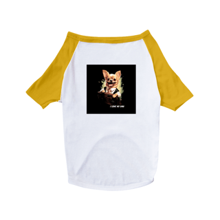 Nome do produto Chihuahua Vendedor - Camisa Pet Dog - Coleção Tal Pais - Tal Patas