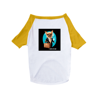 Nome do produto Chihuahua Vendedor - Camisa Pet Dog - Coleção Tal Pais - Tal Patas
