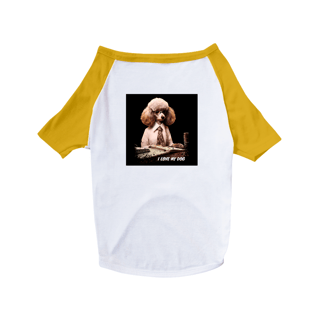 Nome do produto Poodle Gerente de Recursos Humanos - Camisa Pet Dog - Coleção Tal Pais - Tal Patas