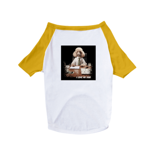 Nome do produto Poodle Gerente de Recursos Humanos - Camisa Pet Dog - Coleção Tal Pais - Tal Patas