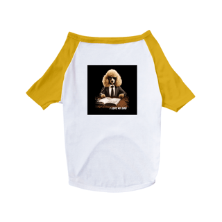 Nome do produto Poodle Gerente de Recursos Humanos - Camisa Pet Dog - Coleção Tal Pais - Tal Patas