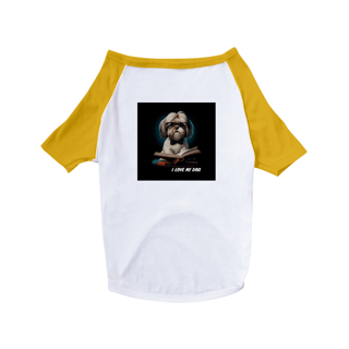 Nome do produto Shih Tzu Professor - Camisa Pet Dog - Coleção Tal Pais - Tal Patas
