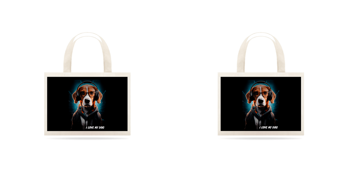 Nome do produto: Beagle Analista de Sistemas - Ecobag - Coleção Tal Pais - Tal Patas