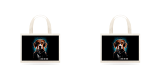 Beagle Analista de Sistemas - Ecobag - Coleção Tal Pais - Tal Patas