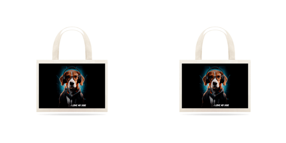 Beagle Analista de Sistemas - Ecobag - Coleção Tal Pais - Tal Patas