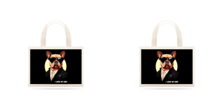 Bulldog Francês Advogado - Ecobag - Coleção Tal Pais - Tal Patas