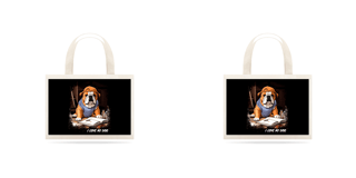 Bulldog Inglês Arquiteto - Ecobag - Coleção Tal Pais - Tal Patas