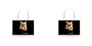 Chihuahua Vendedor - Ecobag - Coleção Tal Pais - Tal Patas