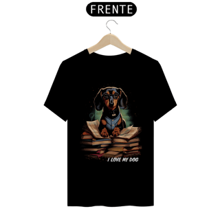 Dachshund Contador (Basset - cão-salsicha) - Coleção Tal Pais - Tal Patas