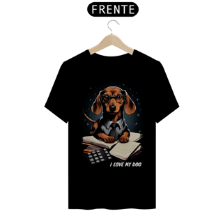 Dachshund Contador (Basset - cão-salsicha) - Coleção Tal Pais - Tal Patas