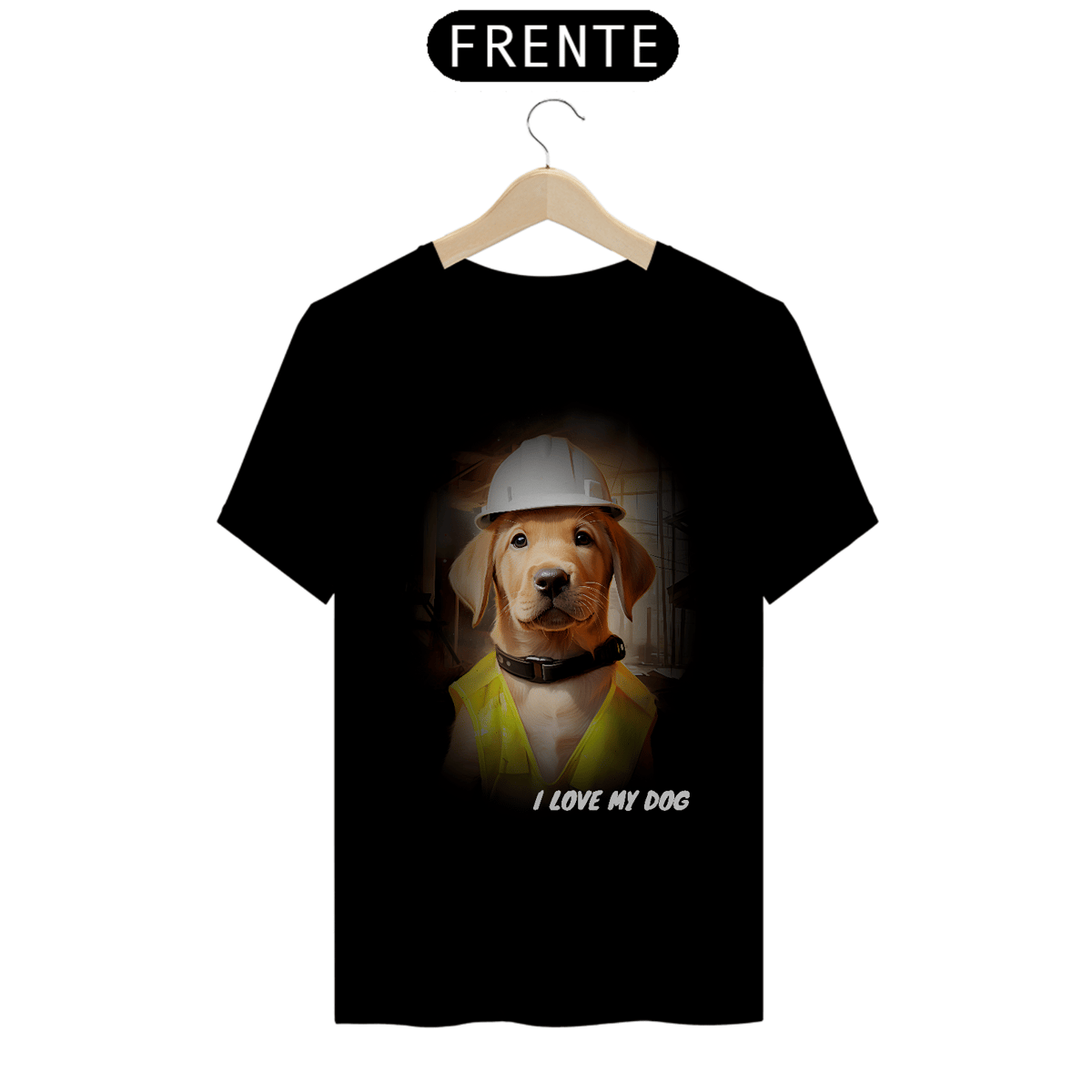 Nome do produto: Labrador Retriever Engenheiro Civil - Coleção Tal Pais - Tal Patas