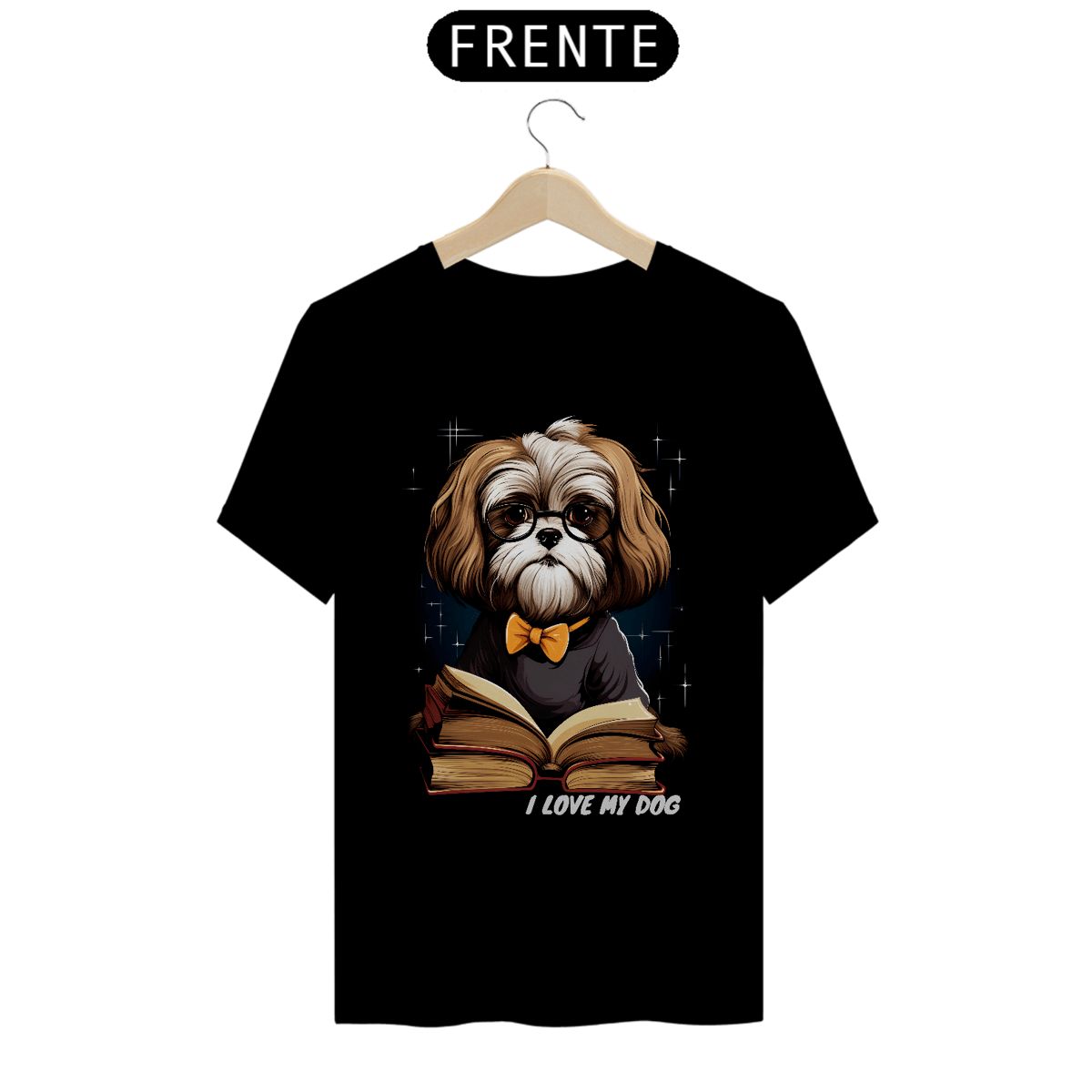 Nome do produto: Shih Tzu Professor - Coleção Tal Pais - Tal Patas