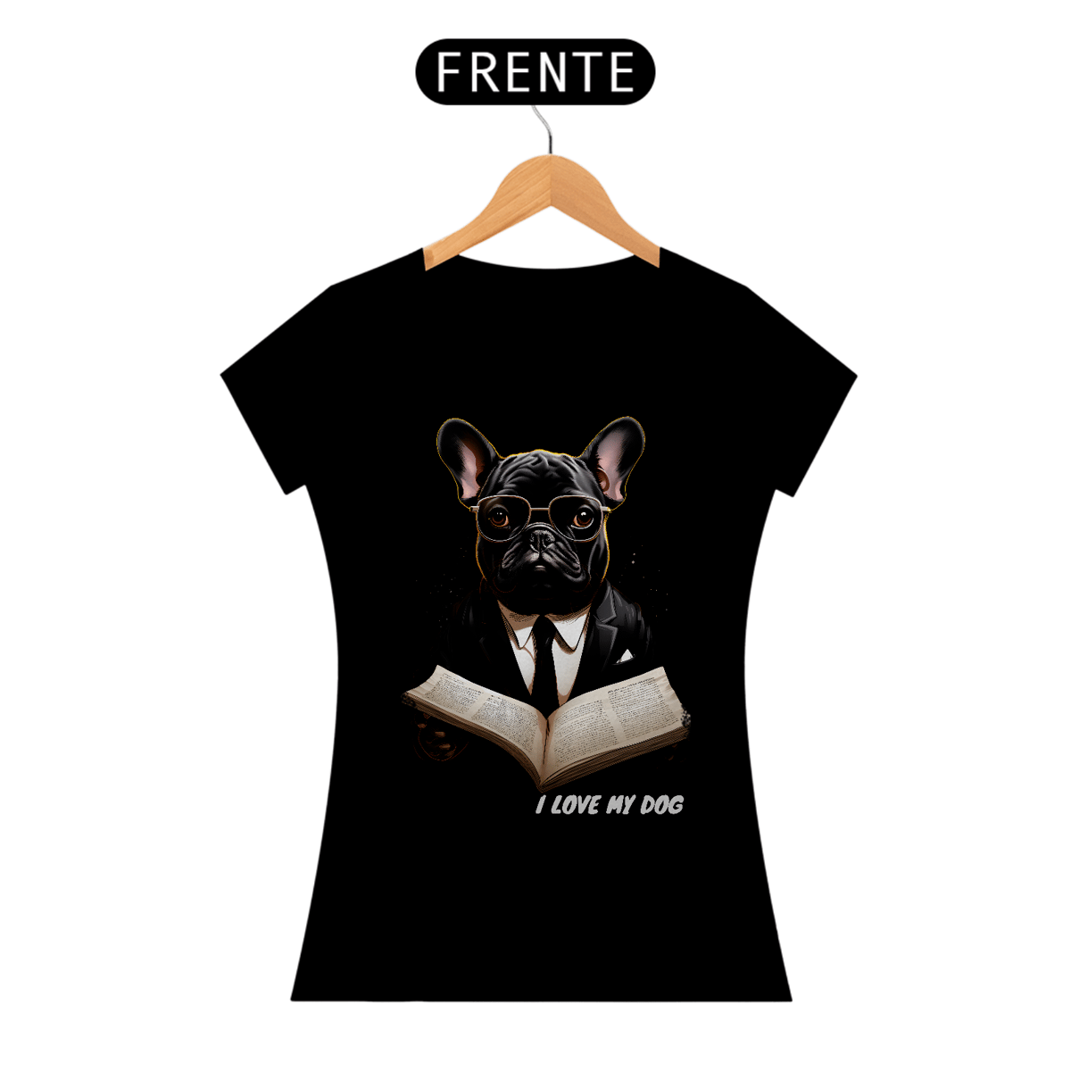 Nome do produto: Bulldog Francês Advogado - Coleção Tal Pais - Tal Patas