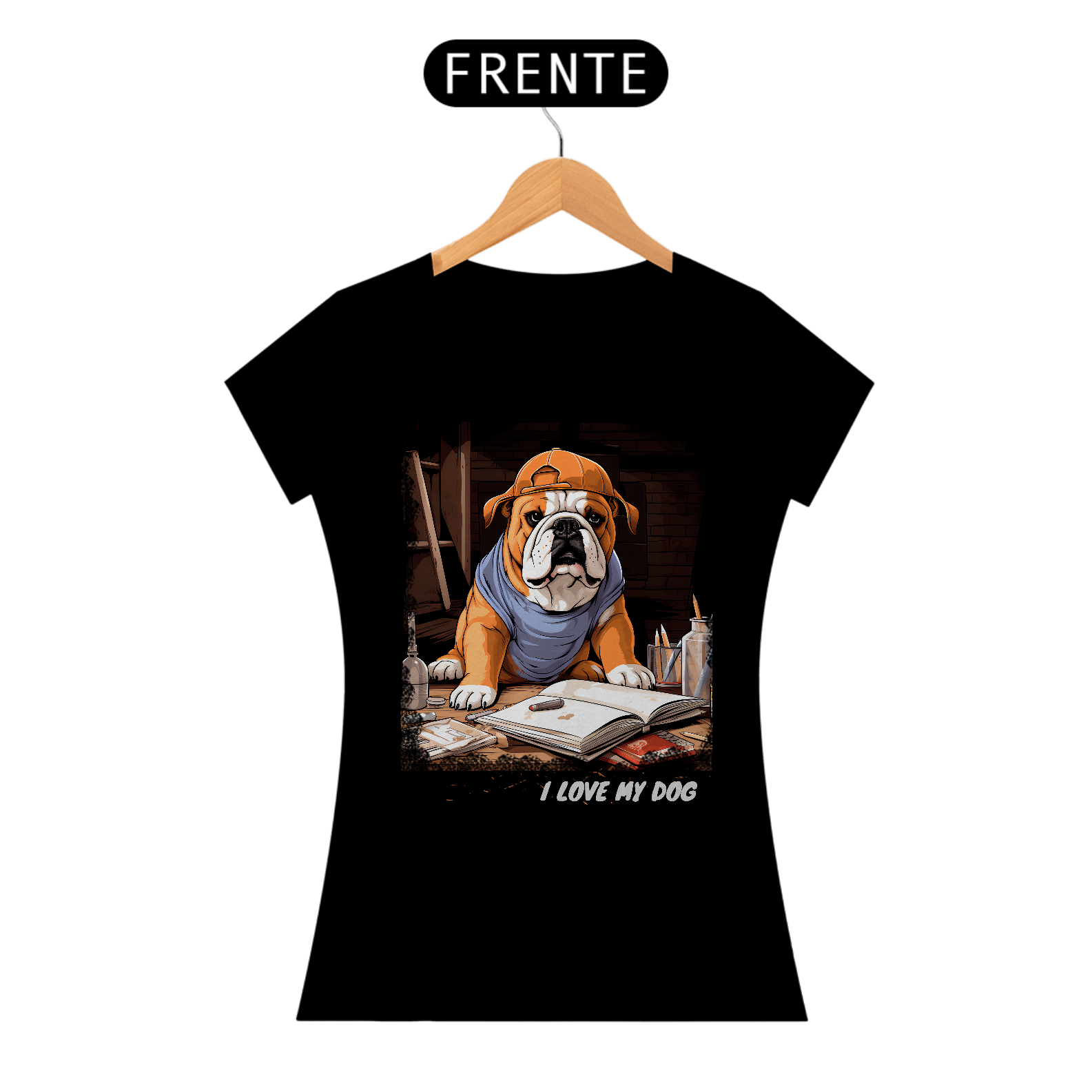 Bulldog Inglês Arquiteto - Coleção Tal Pais - Tal Patas