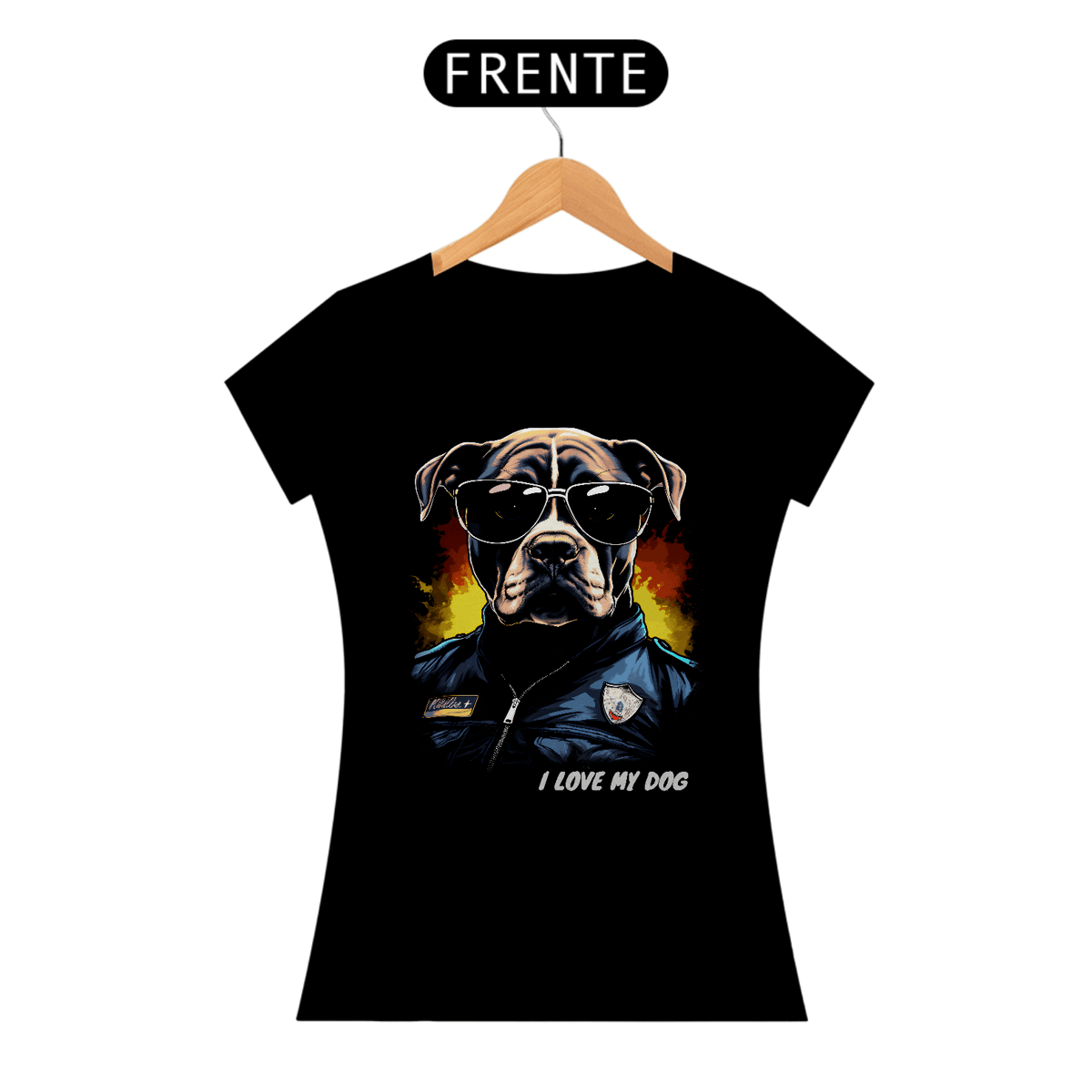 Nome do produto: Pit Bull Policial - Coleção Tal Pais - Tal Patas