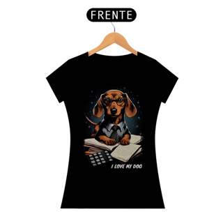 Dachshund Contador (Basset - cão-salsicha) - Coleção Tal Pais - Tal Patas