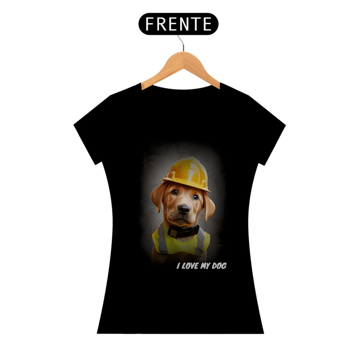 Nome do produto: Labrador Retriever Engenheiro Civil - Coleção Tal Pais - Tal Patas