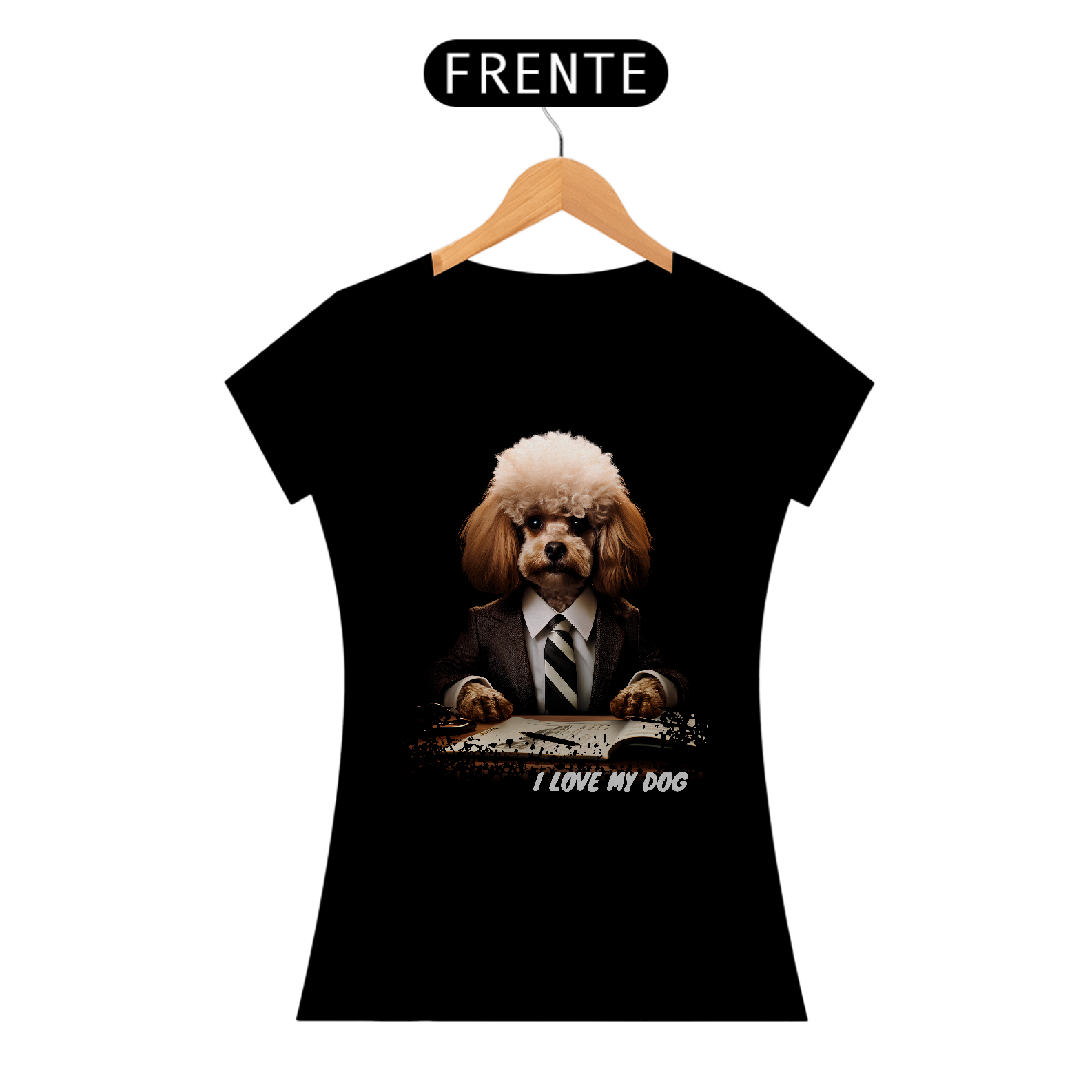 Poodle Gerente de Recursos Humanos - Coleção Tal Pais - Tal Patas