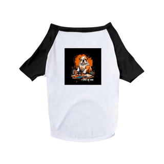 Bulldog Inglês Arquiteto - Camisa Pet Dog - Coleção Tal Pais - Tal Patas