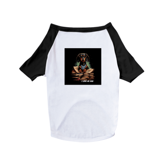 Dachshund Contador (Basset - Cão-Salsicha) - Camisa Pet Dog - Coleção Tal Pais - Tal Patas