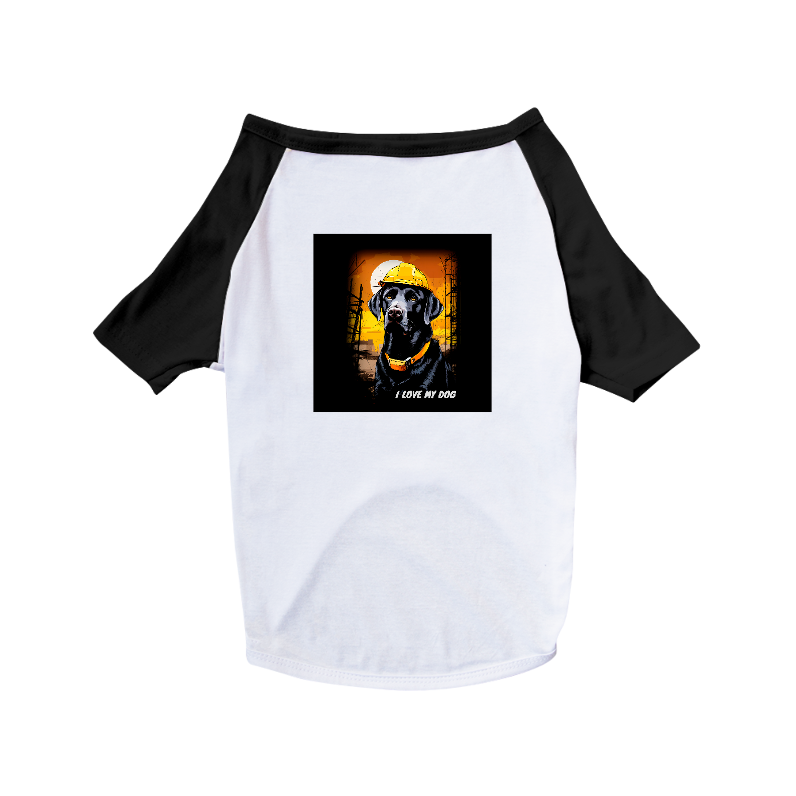 Labrador Retriever Engenheiro Civil - Camisa Pet Dog - Coleção Tal Pais - Tal Patas