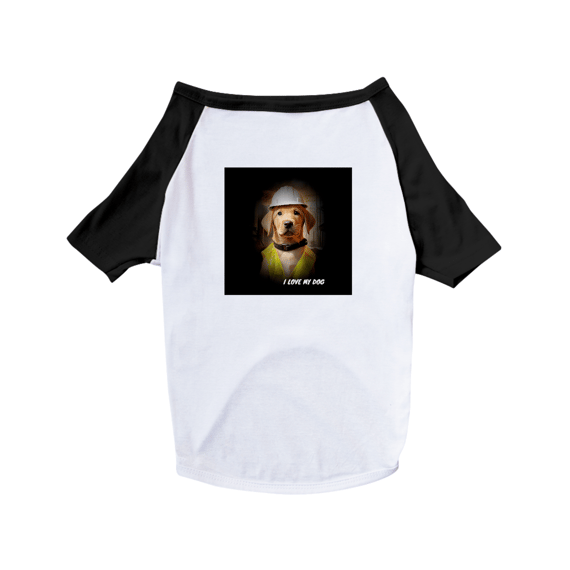 Labrador Retriever Engenheiro Civil - Camisa Pet Dog - Coleção Tal Pais - Tal Patas
