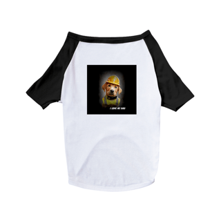 Labrador Retriever Engenheiro Civil - Camisa Pet Dog - Coleção Tal Pais - Tal Patas