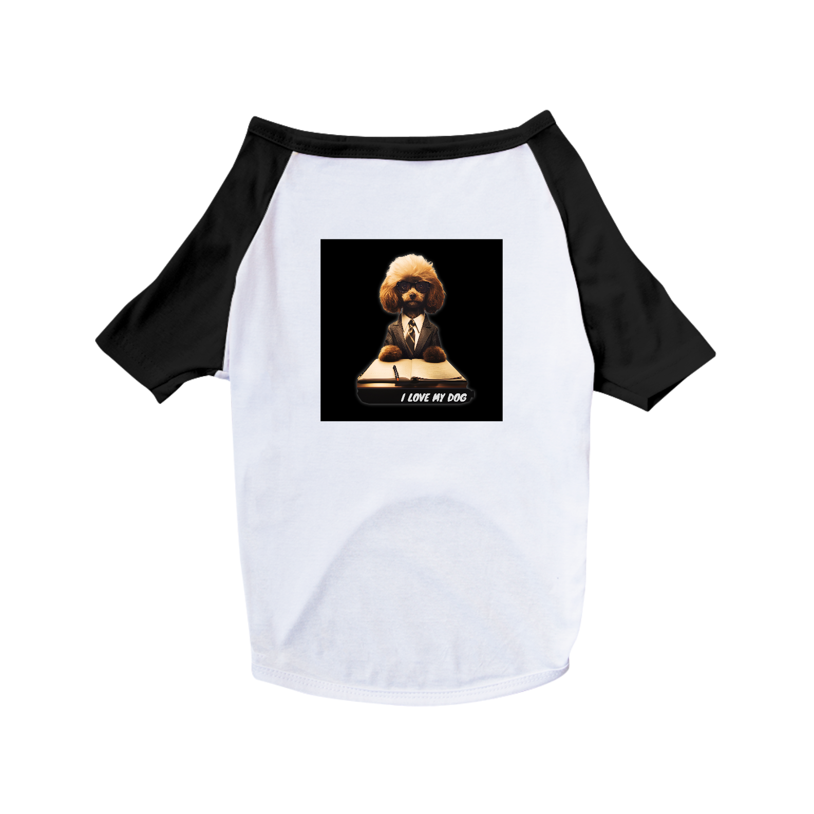 Poodle Gerente de Recursos Humanos - Camisa Pet Dog - Coleção Tal Pais - Tal Patas