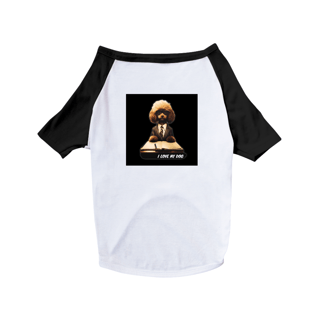 Poodle Gerente de Recursos Humanos - Camisa Pet Dog - Coleção Tal Pais - Tal Patas