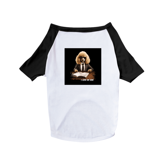 Poodle Gerente de Recursos Humanos - Camisa Pet Dog - Coleção Tal Pais - Tal Patas