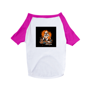 Nome do produto Bulldog Inglês Arquiteto - Camisa Pet Dog - Coleção Tal Pais - Tal Patas