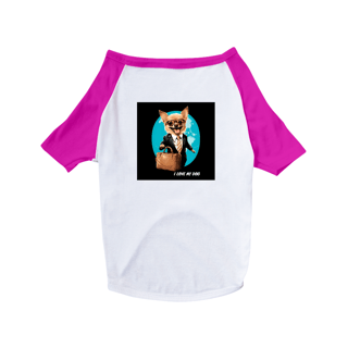 Nome do produto Chihuahua Vendedor - Camisa Pet Dog - Coleção Tal Pais - Tal Patas