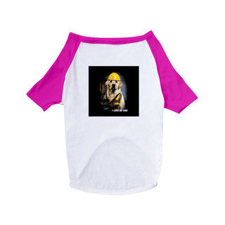 Nome do produto Labrador Retriever Engenheiro Civil - Camisa Pet Dog - Coleção Tal Pais - Tal Patas