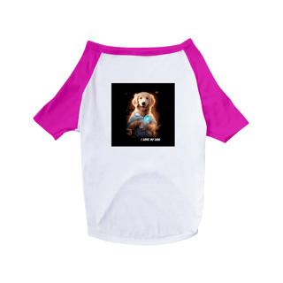Nome do produto Golden Retriever Enfermeiro - Camisa Pet Dog - Coleção Tal Pais - Tal Patas