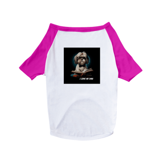Nome do produto Shih Tzu Professor - Camisa Pet Dog - Coleção Tal Pais - Tal Patas