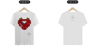 Nome do produto Camisa T shirt quality, armadura Homem e Ferro