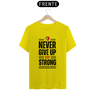 Nome do produto TS Never Give Up