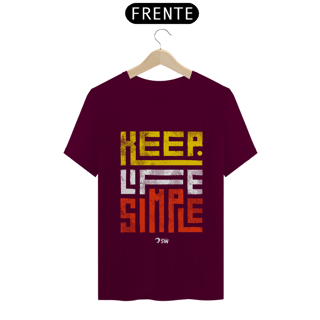Nome do produto Keep Life Simple TS