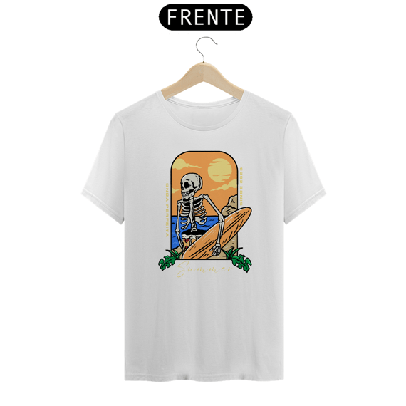 Caveira surfista - Onda perfeita 