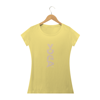 Nome do produto Camiseta Baby Long estonada Yoga