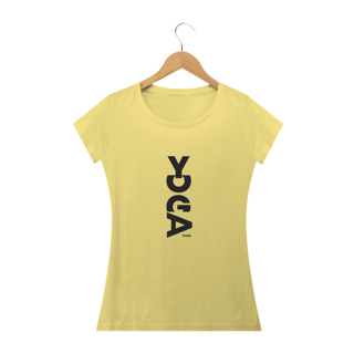 Nome do produto Camiseta Baby Long estonada Yoga