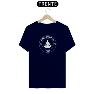 Nome do produto Camiseta Quality Pense como uma Yogi